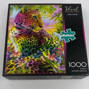 Buffalo David Bitton Vivid Leopard Puzzle